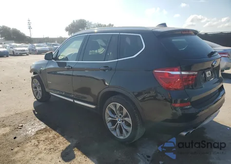 2017 BMW X3 xDrive28I from USA, damaged, VIN 5UXWX9C59H0T10806